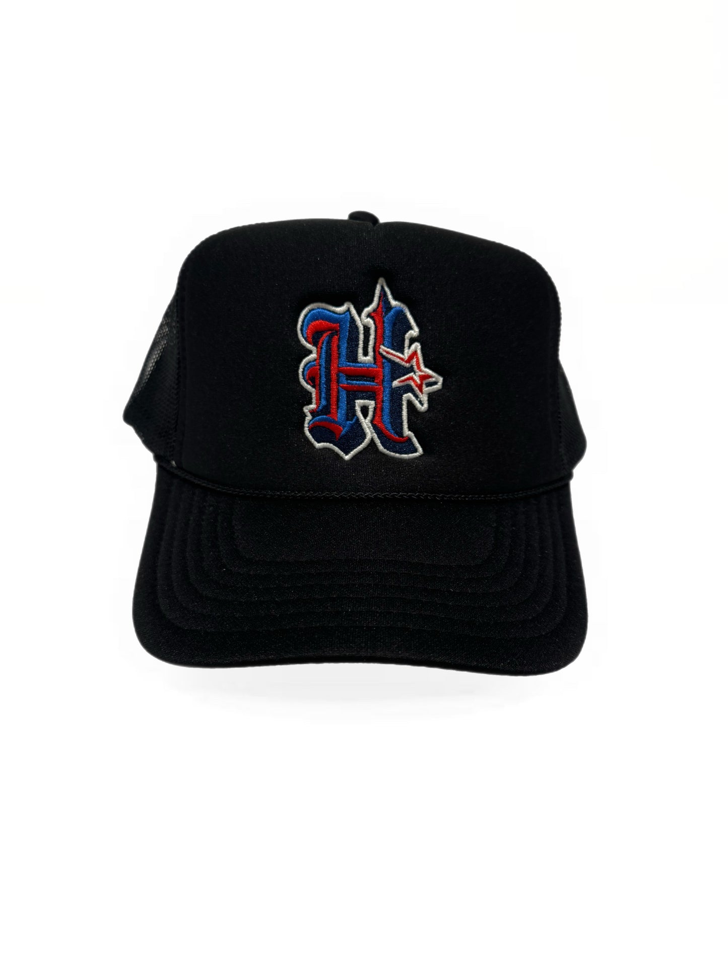 Blue Trucker Hat Snap-Back