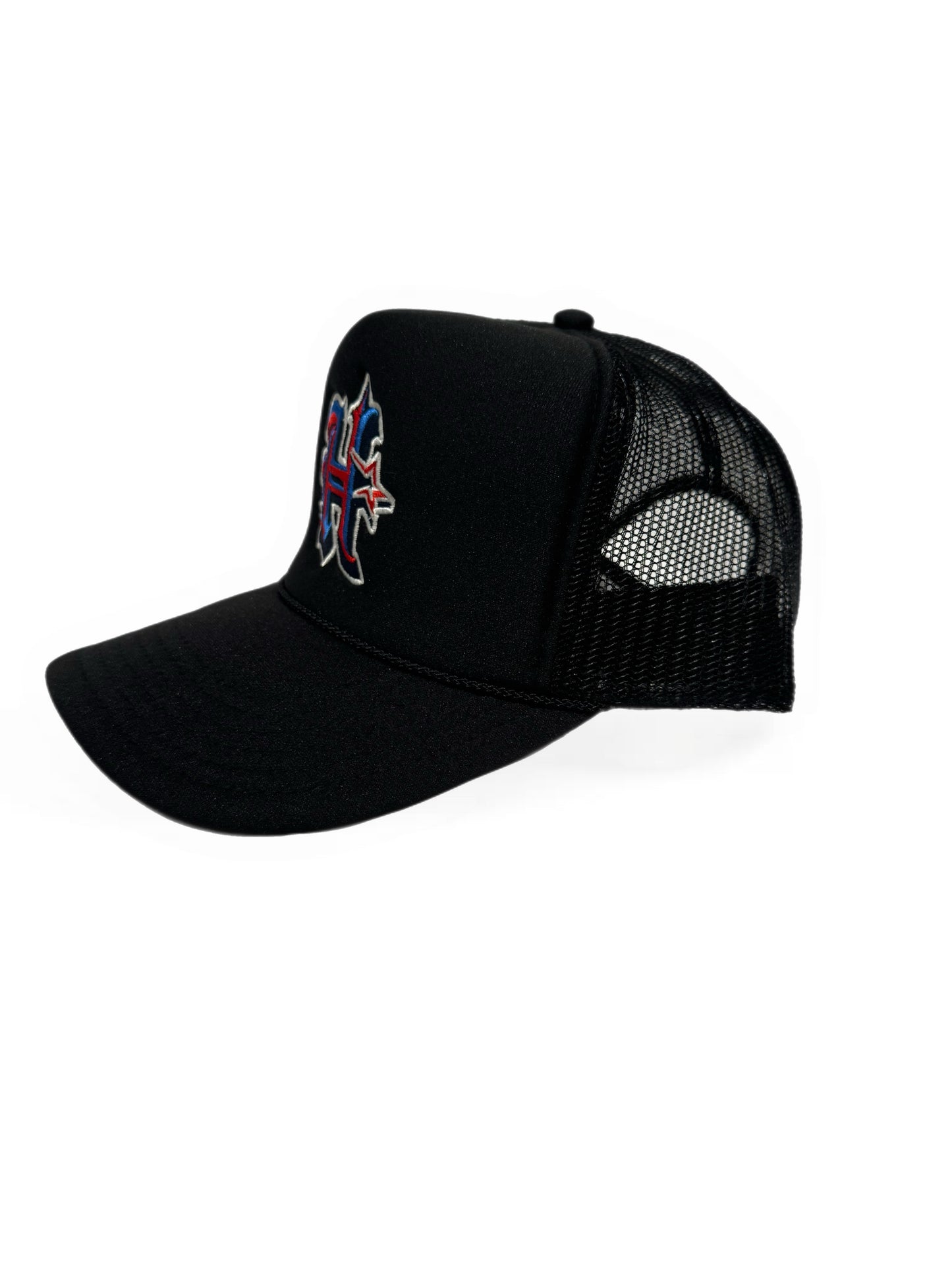 Blue Trucker Hat Snap-Back